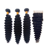 ON-SALE! Indian Deep Wave 14'' 16'' 18'' & 12'' Closure Deal